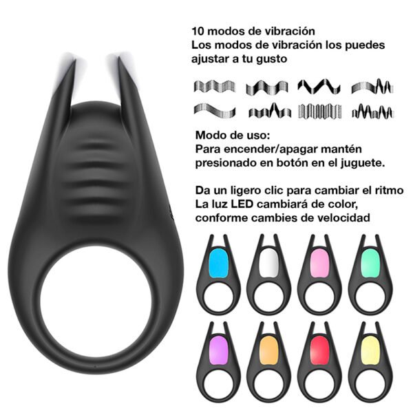 ¡WOW! Bat Ring - Anillo vibrador - Imagen 4