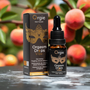 Orgasm Drops Vibe! – Orgie | Gotas Orgasmicas Besables con Efecto Vibración 6/10 Sabor Durazno