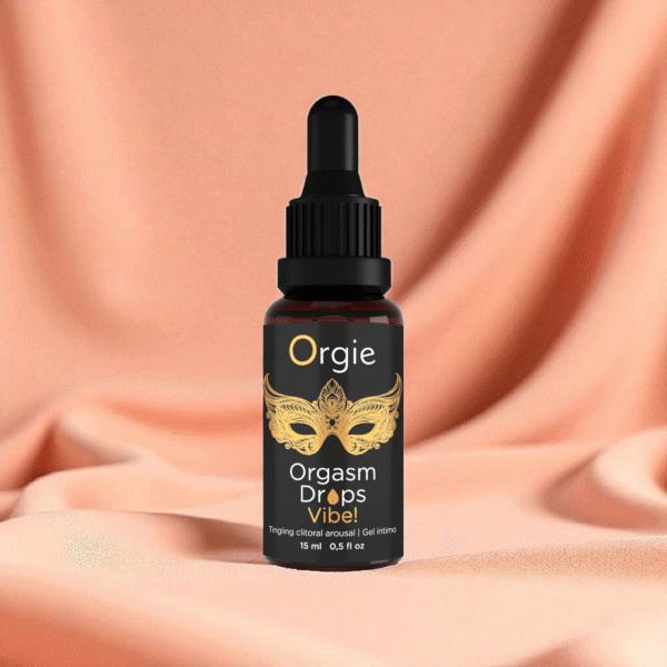 Orgasm Drops Vibe! – Orgie | Gotas Orgasmicas Besables con Efecto Vibración 6/10 Sabor Durazno - Imagen 2