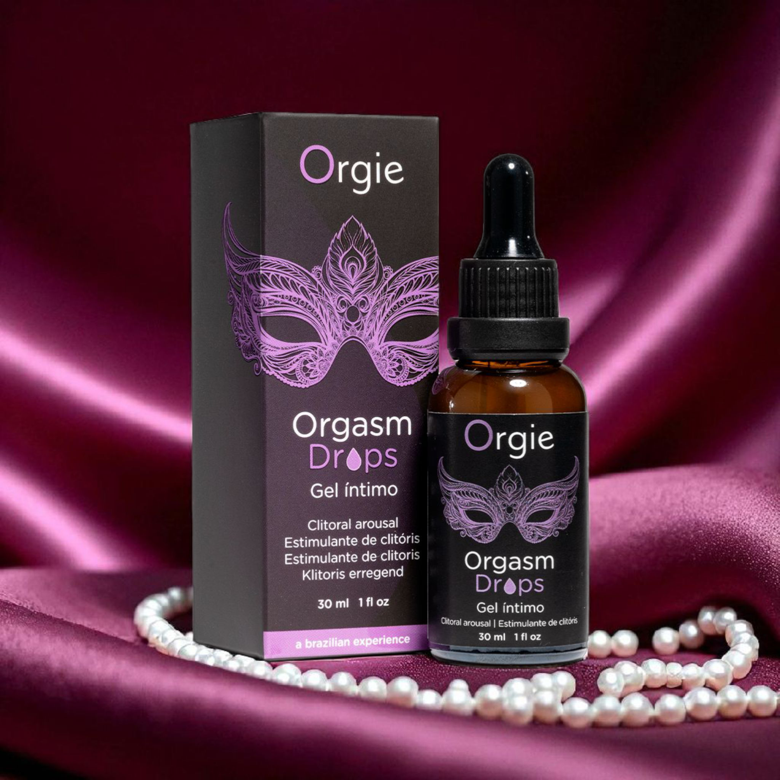 Orgasm Drops Clitoral Arousal – Gotas Orgasmicas con efecto de Calor y Frio